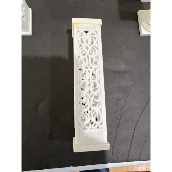 Wedding Cake Decor Mix Lot Roman Columns Topper Decorating White Grecian Pillars - Picture 11 of 16